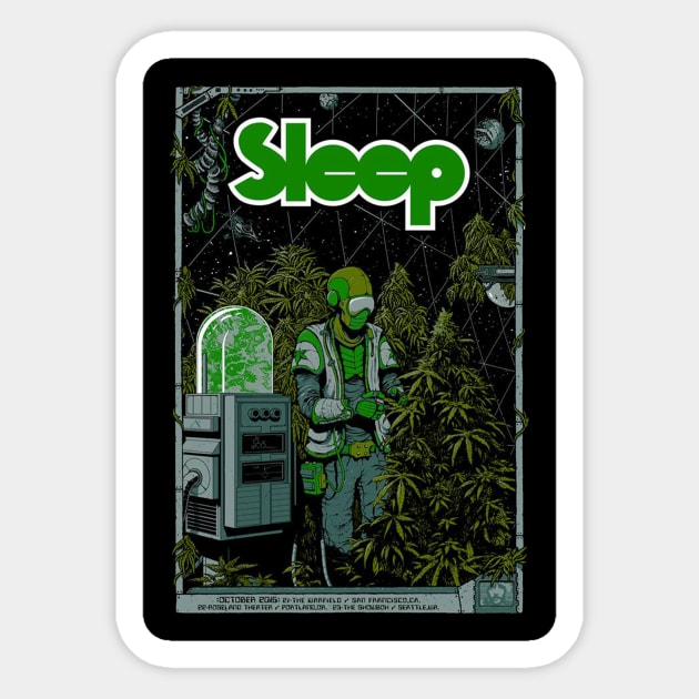 sleep Band Sticker by Beata Lazaro